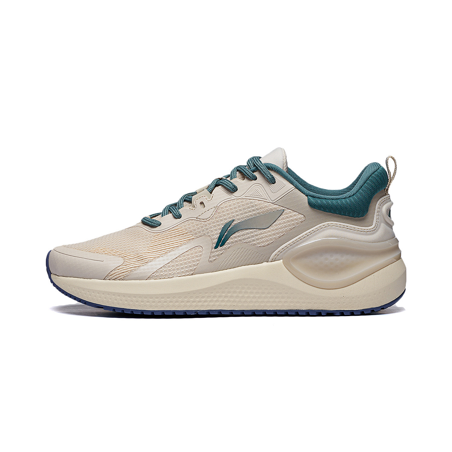 Li-Ning Eazgo 'Beige Green' ARST081-4