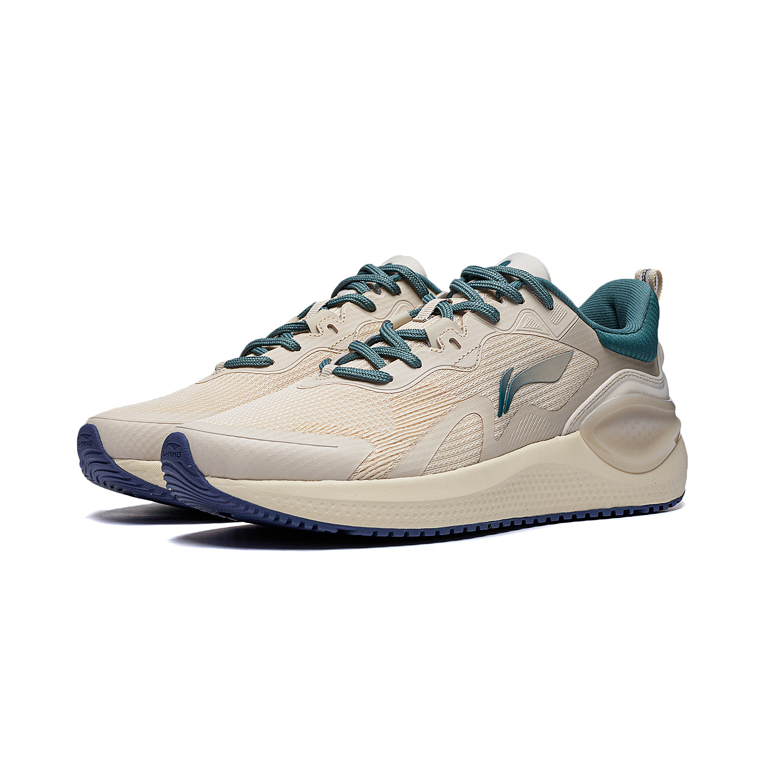 Shop Li-Ning Eazgo 'Beige Verde' ARST081-4