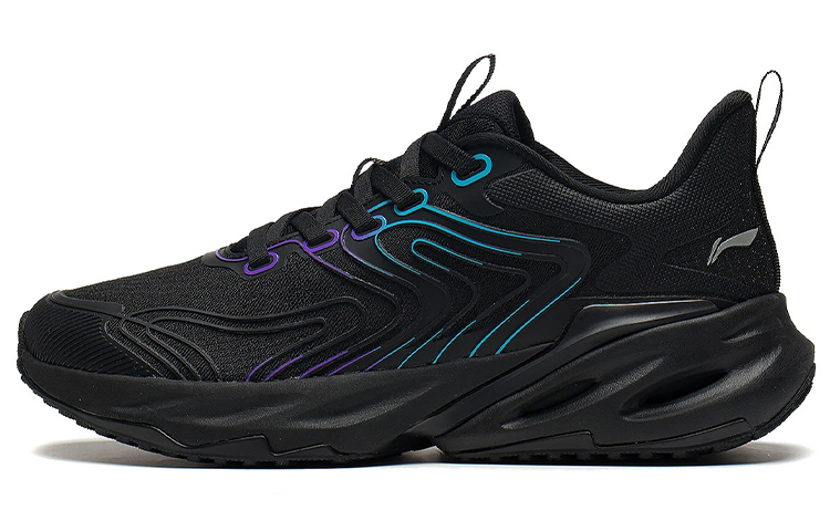 Li-Ning Eazgo 'Black Blue' ARES023-2
