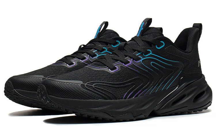 Lookbook Li-Ning Eazgo 'Black Blue' ARES023-2