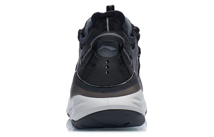 Shop LiNing李寧 eazGO 減震回彈舒適運動鞋 黑色