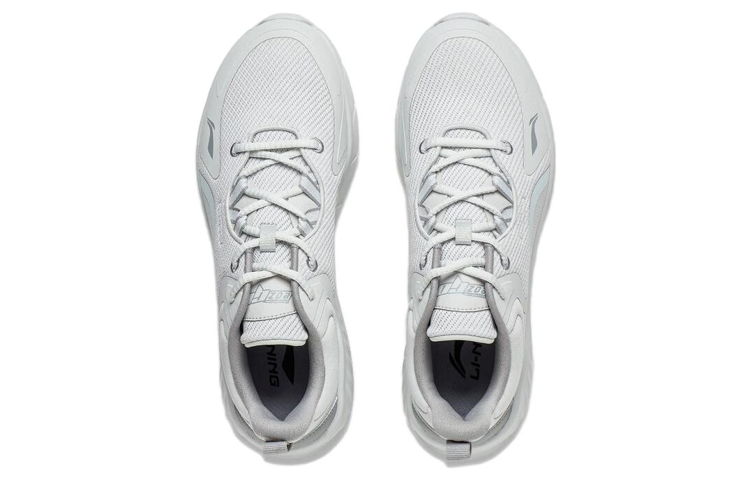 Shop Li-Ning Eazgo Flex 'Grey White' ARST073-4