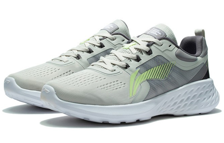 Lookbook LiNing李寧 eazGo 低筒 跑步鞋 男款 灰色