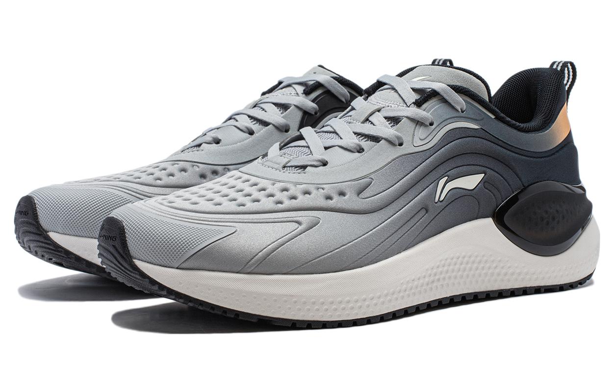Lookbook Li-Ning Eazgo V2 'Grey Black White' ARST041-2