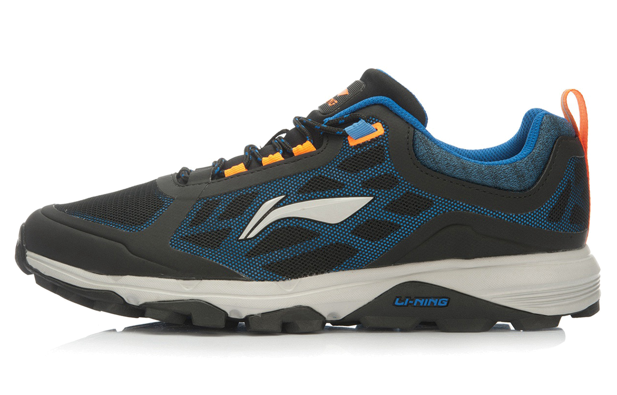 Li-Ning Element Black Blue 'Bull Outdoor' ARDK007-1