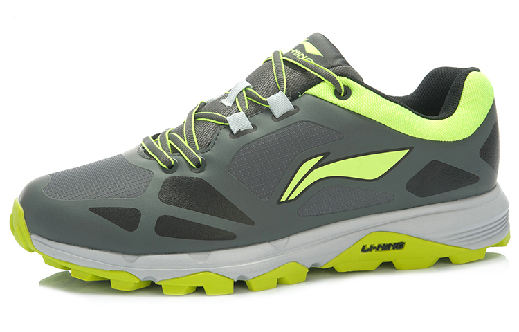 Order Li-Ning Element Kelabu Hijau 'Bull Outdoor Support' ARDJ011-2