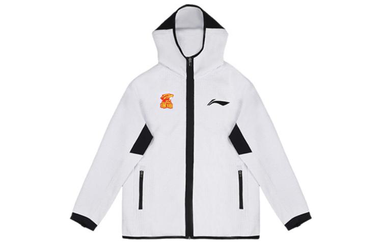 Li-Ning Elite 23/24 Season Shenzhen Marco Polo Hoodie White AWDTD45-2
