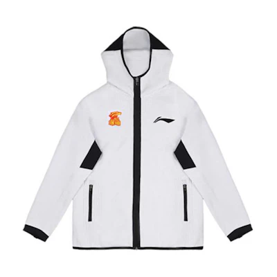 Li-Ning Elite 23/24 Season Shenzhen Marco Polo Hoodie White AWDTD45-2