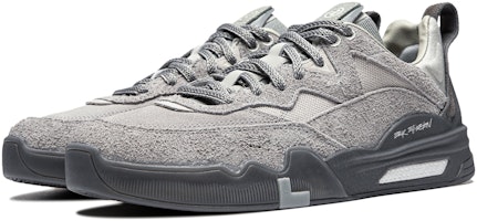 台灣李寧 百搭 耐磨 低筒 帆布鞋 男款 灰色 Lookbook 台灣李寧 百搭 耐磨 低筒 帆布鞋 男款 灰色