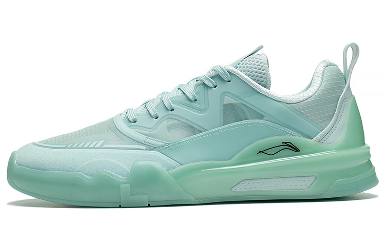 Li-Ning Ellington Skateboarding Shoes 'Green Blue' AEPR009-13