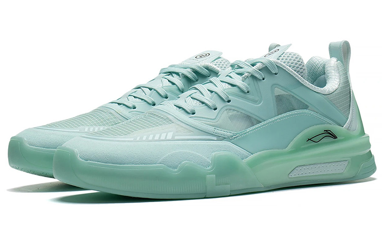 Shop Sepatu Skateboard Li-Ning Ellington 'Hijau Biru' AEPR009-13