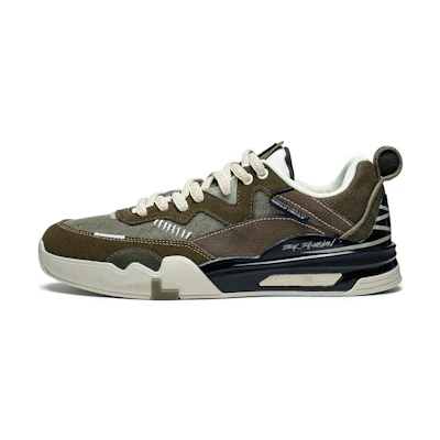 Li-Ning Ellington Skateboarding Shoes 'Olive Green'