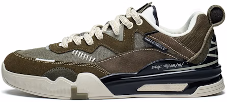 Li-Ning Ellington Skateboarding Shoes 'Olive Green' AEPR009-29 Li-Ning Ellington Skateboarding Shoes 'Olive Green' AEPR009-29
