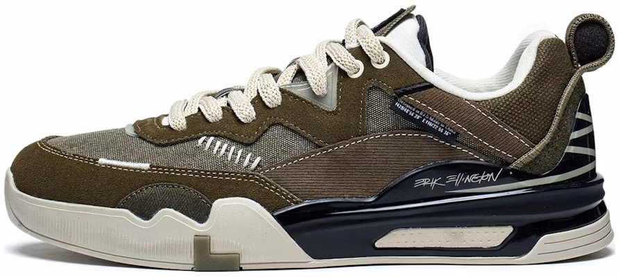 Li-Ning Ellington Skateboarding Shoes 'Olive Green' AEPR009-29 Buy Li-Ning Ellington Skateboarding Shoes 'Olive Green' AEPR009-29