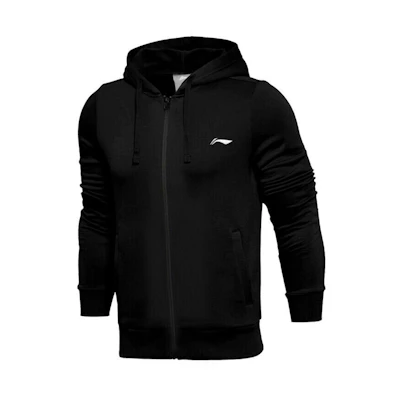Li-Ning Embroidered Casual Sports Sweatshirt Standard Black AWDRF67-1