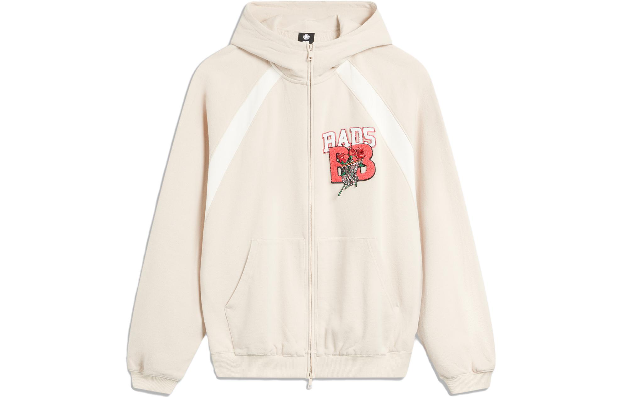 Li-Ning Embroidered Hoodie Unisex Gravel Gray AWDTC91-3