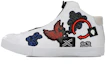 Buy Li-Ning Bestickter Mid-Top Freizeit ''Weiß Rot'' LLAN047-1