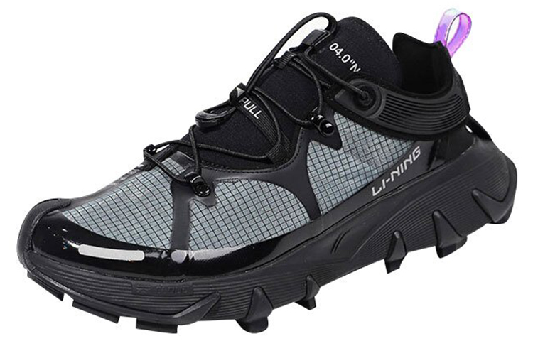 Order Li-Ning Essence 1 'Minggu Fesyen Paris - Hitam Perak' AGBR055-1K