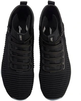 Li-Ning Essence 2018 Retro High-Top Baloncesto 'Negro Estándar' AFJN015-2 Shop Li-Ning Essence 2018 Retro High-Top Baloncesto 'Negro Estándar' AFJN015-2