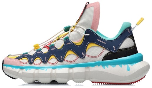 李寧 Essence 2.3 Lite「ペイントドリップ - 白紺」 AGBR051-1 Buy 李寧 Essence 2.3 Lite「ペイントドリップ - 白紺」 AGBR051-1