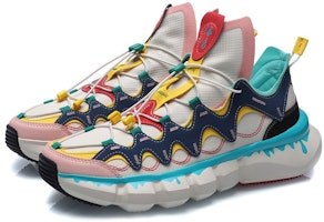 李寧 Essence 2.3 Lite「ペイントドリップ - 白紺」 AGBR051-1 Lookbook 李寧 Essence 2.3 Lite「ペイントドリップ - 白紺」 AGBR051-1