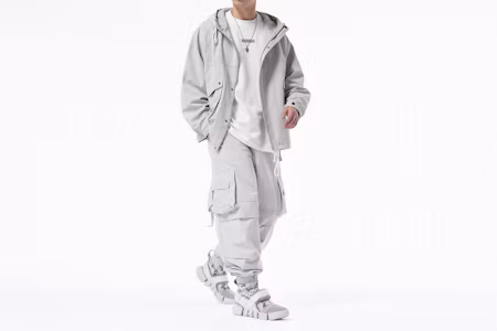 Order 李宁 悟道2 Buckle Up 高帮 复古籃球鞋 男款 灰迷彩