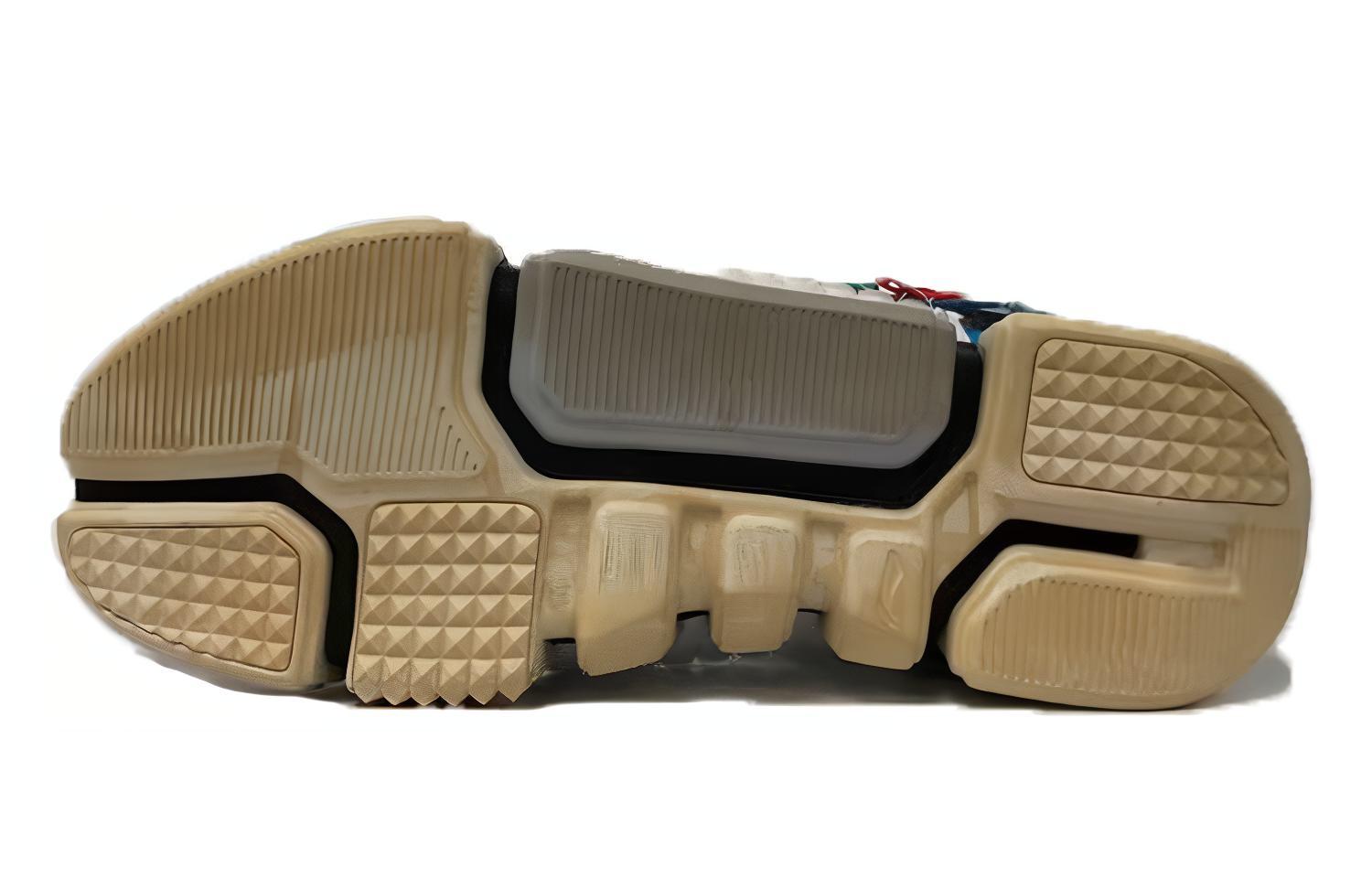 Shop LiNing李寧 悟道2 Sfs Sample For Sale 高幫 復古籃球鞋 男款 拼色綠