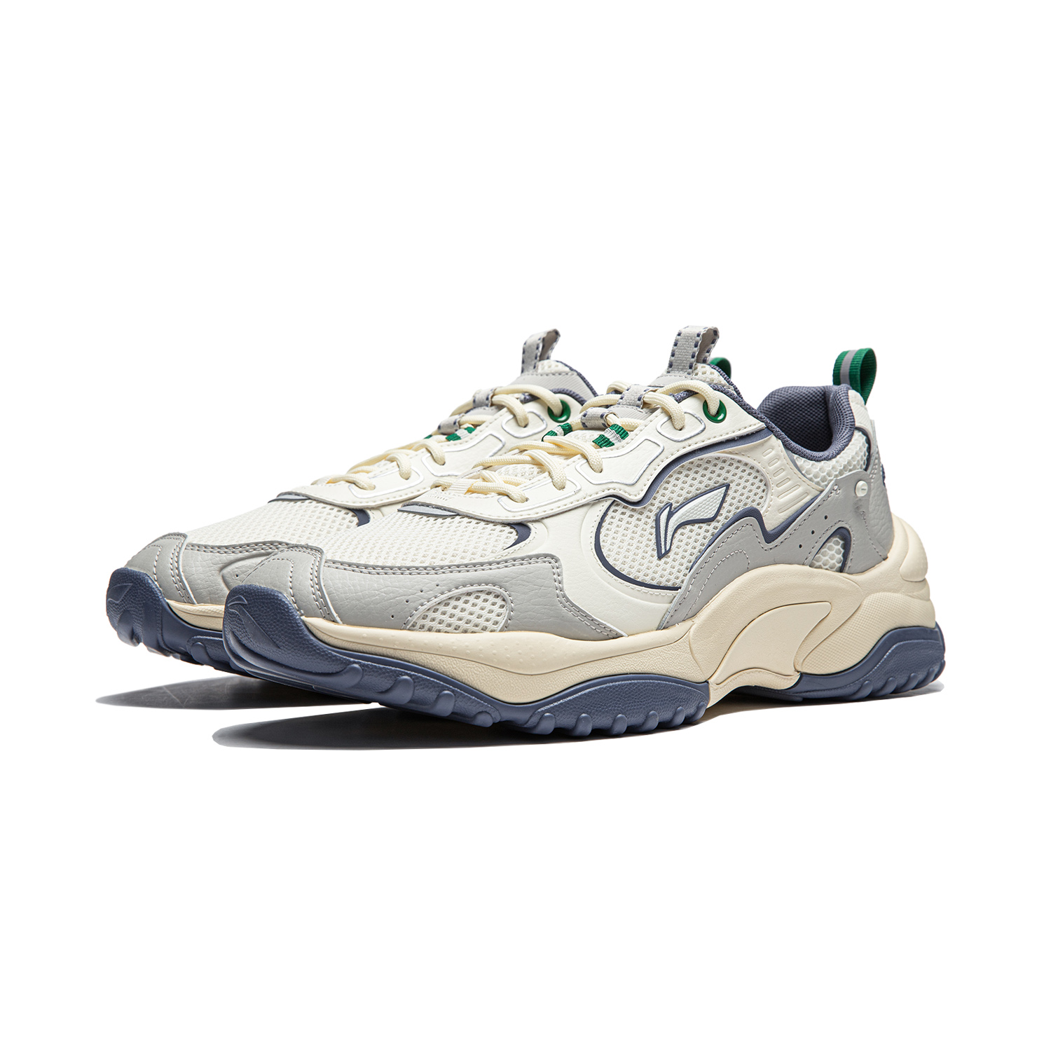 Lookbook Li-Ning Essence 'Cómodo y Versátil Blanco Gris' AGCU191-3