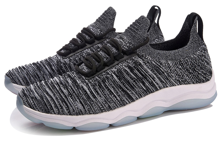 Lookbook LiNing李寧 無界 一體織透氣低筒運動鞋 灰白