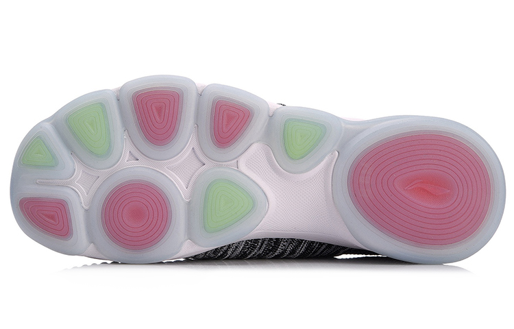 Purchase LiNing李寧 無界 一體織透氣低筒運動鞋 灰白