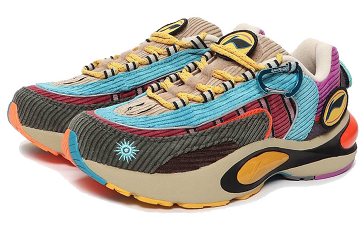 Shop Li-Ning Essence 'New York Fashion Week - Biru Kuno Corduroi' ARHP189-5