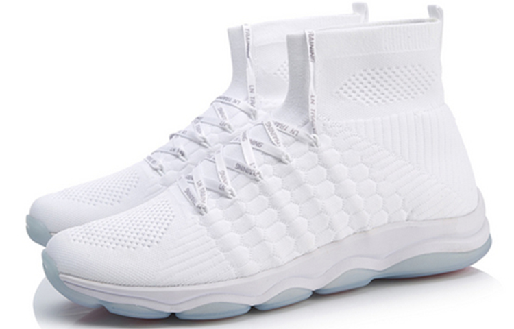 Lookbook Li-Ning Essence Ace High 'Retro White' AFJN009-3