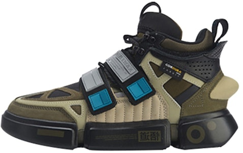 LiNing李寧 悟道 ACE 2019紐約時裝週秀款 高筒 復古籃球鞋 男款 軍綠 Buy LiNing李寧 悟道 ACE 2019紐約時裝週秀款 高筒 復古籃球鞋 男款 軍綠