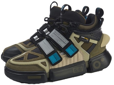 LiNing李寧 悟道 ACE 2019紐約時裝週秀款 高筒 復古籃球鞋 男款 軍綠 Lookbook LiNing李寧 悟道 ACE 2019紐約時裝週秀款 高筒 復古籃球鞋 男款 軍綠