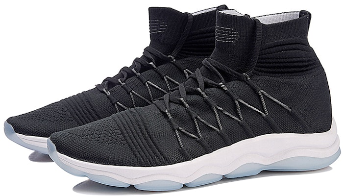 Li-Ning Essence High-Top Training Sneakers 'Black White' AFJN003-1 Lookbook Li-Ning Essence High-Top Training Sneakers 'Black White' AFJN003-1