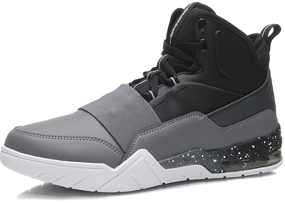 Li-Ning Essence Mid Top Retro Basketball Sneakers 'Grey Black' ABCM085-1 Order Li-Ning Essence Mid Top Retro Basketball Sneakers 'Grey Black' ABCM085-1