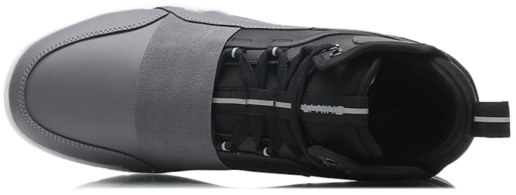 Li-Ning Essence Mid Top Retro Basketball Sneakers 'Grey Black' ABCM085-1 Lookbook Li-Ning Essence Mid Top Retro Basketball Sneakers 'Grey Black' ABCM085-1