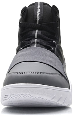 Li-Ning Essence Mid Top Retro Basketball Sneakers 'Grey Black' ABCM085-1 Shop Li-Ning Essence Mid Top Retro Basketball Sneakers 'Grey Black' ABCM085-1
