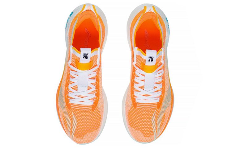 Shop Li-Ning Essential "Arancione Blu" ARRS003-7