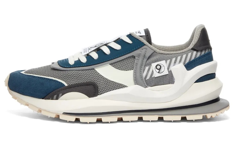 Li-Ning Eternal 92 Low Paris Fashion Week 2021 'Grey White Blue' AGCR047-3