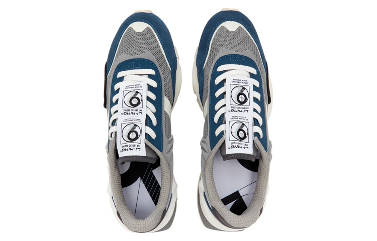 Lookbook 李宁永恒92低帮巴黎时装周2021款 '灰白蓝' AGCR047-3