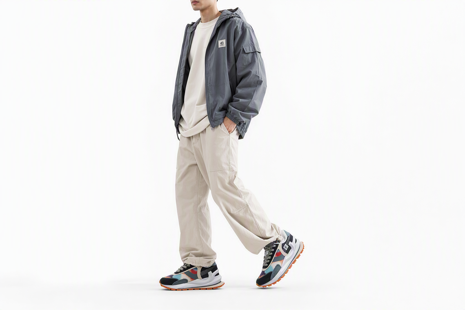 Order Li-Ning Eternal 92 Paris Fashion Week 2021 'Thunder Grey' AGCR047-7