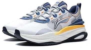 李寧 超越5 潮流 減震輕便 低幫 運動休閒鞋 雲霧白 Lookbook 李寧 超越5 潮流 減震輕便 低幫 運動休閒鞋 雲霧白