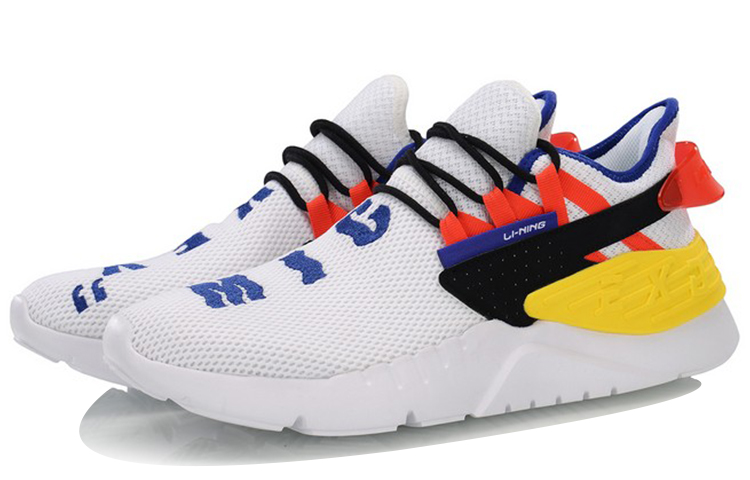 Lookbook LiNing李寧 迪士尼聯名EXD 時尚網布透氣運動鞋 白藍