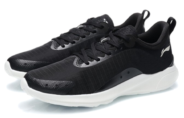 Lookbook Li-Ning EZ Run ''Zwart Wit'' ARBR001-4