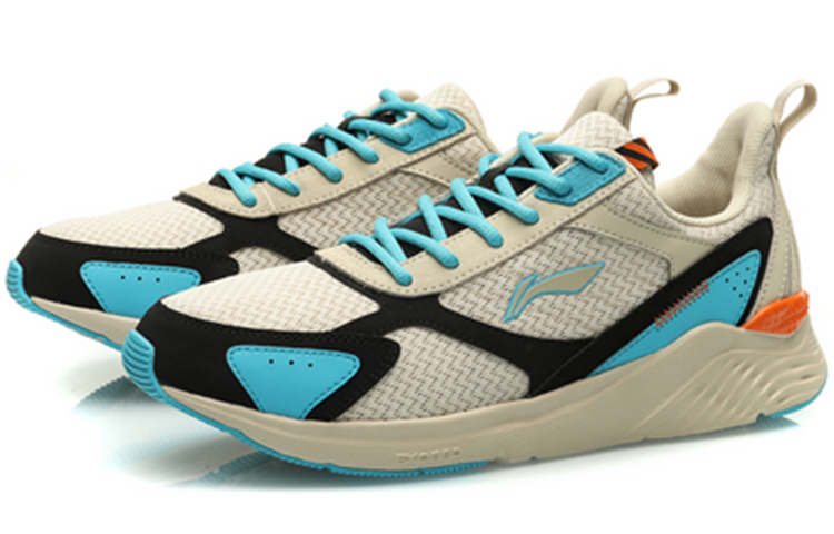 Lookbook Li-Ning EZ Runner 'Rabbit Fur Grey' AGLN243-5