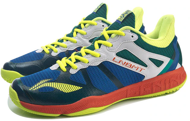 李宁 Falcon 4 Low '黄蓝绿' 运动鞋 AYTR011-1 Lookbook 李宁 Falcon 4 Low '黄蓝绿' 运动鞋 AYTR011-1