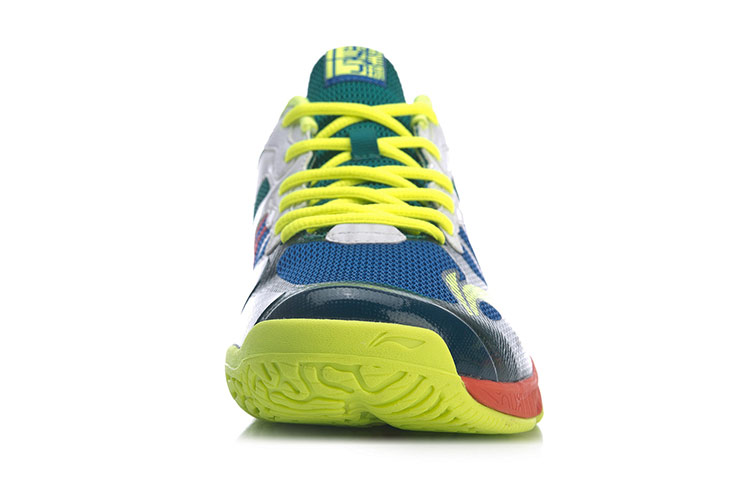 Shop 李宁 Falcon 4 Low '黄蓝绿' 运动鞋 AYTR011-1