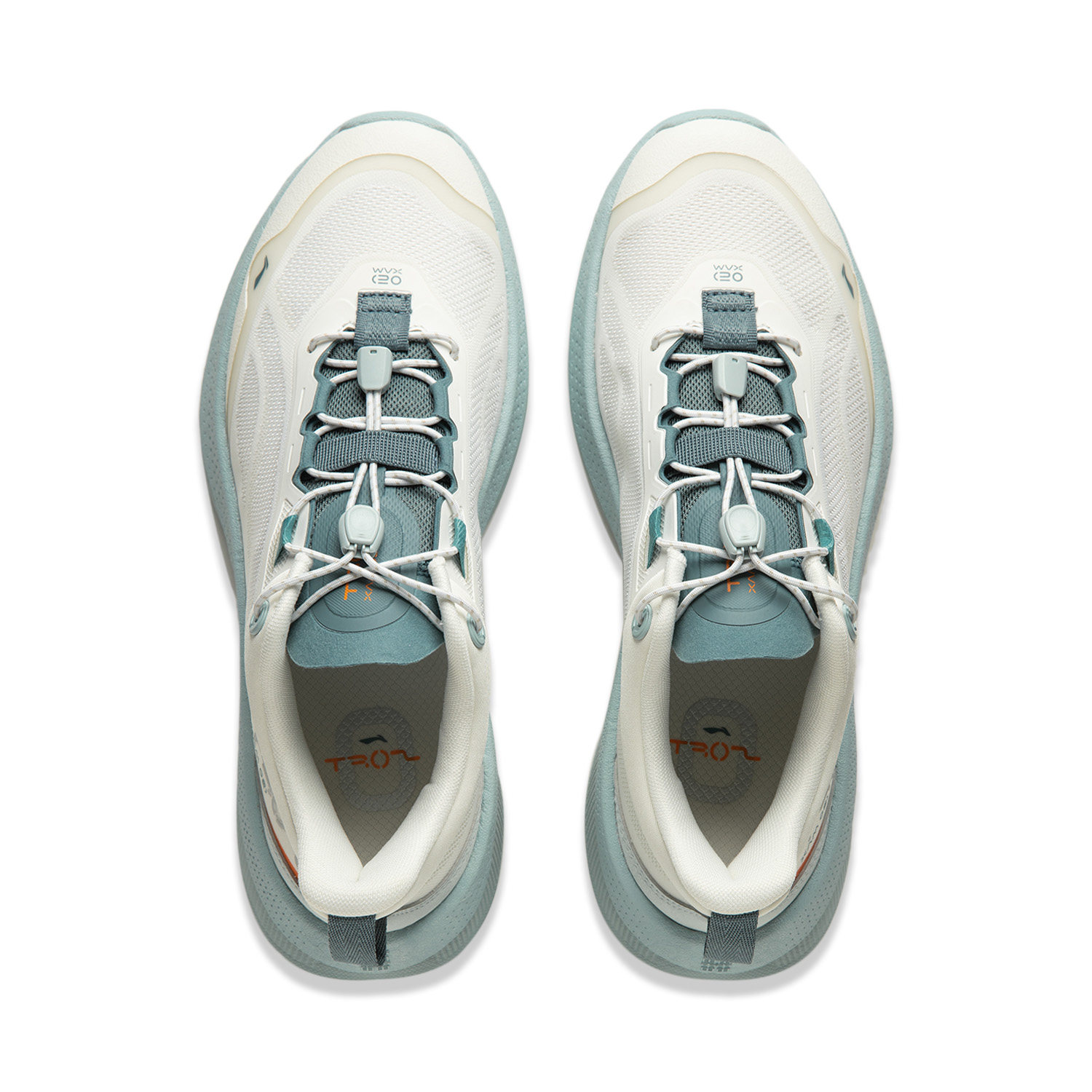 Shop 李宁时尚款‘白蓝色’ AGLU037-5