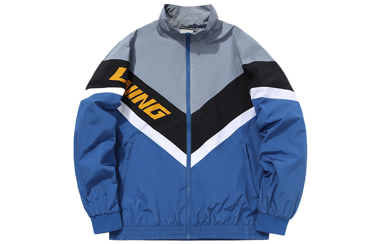Li-Ning Fashion Loose Jacket in Vivienne Blue AFDQ833-5